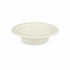 Dessertkom van bagasse "Eco-Friendly", rond (composteerbaar) - Ø14cm, 200ml