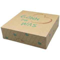 Faltbox "Gönn dir was" geschlossen