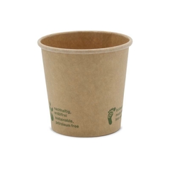 Brauner Dressingbecher "Urban Leaf" 100ml