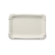 Pappteller eckig - 9x15cm TOPKRAFT, papierbeschichtet, Frischfaser