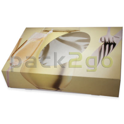 Partydozen voor cateringschotels - middelgroot, 46x31x8cm