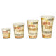 VOORDEELSET - Coffee To Go koffiebekers "Barista" - 16oz, 400ml, kartonnen bekers met zwarte deksel