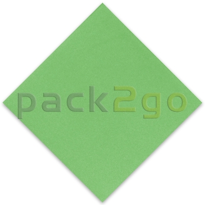 Vlies-Servietten Airlaid, Trendfarbe APFELGRÜN 40x40 1/4, Vliesstoff (stoffartig)