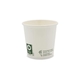 Composteerbaar espressobeker "Just Leaf", coffee-to-go-bekers - 4oz, 100ml