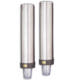 Bekerdispensers voor koffiebekers, bekers van rvs 12-24oz.