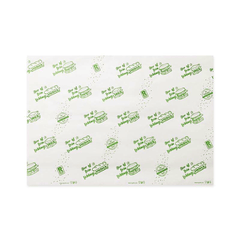 Burger-Papier Eco-Friendly grün