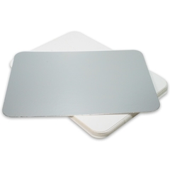 Alukaschierter Kartondeckel - 152x152mm zu Alubehälter R25L quadratisch