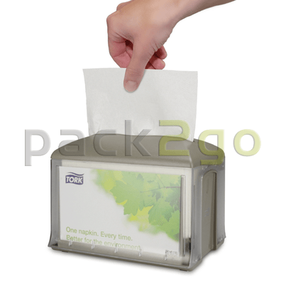 Spenderservietten GOURMET Interfold Premium, 20x16,5cm, 2-lagig hochweiß (N4)