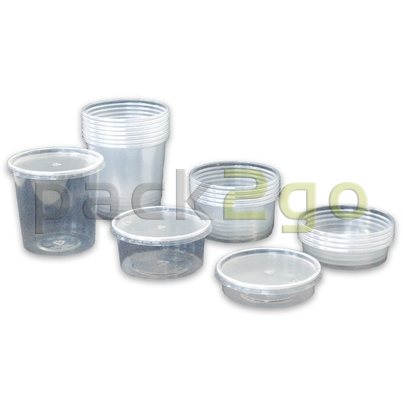 Feinkostbecher, Verpackungsbecher, PP, rund Ø 101mm - 125ml