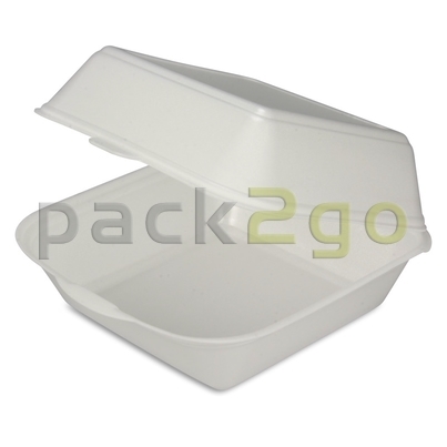 Hamburger-Box XXL aus XPS (laminiert) - 21x21x10cm