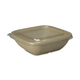 Schale aus Bagasse, quadratisch (kompostierbar), "Be Pulp" - 17x17cm, 750ml