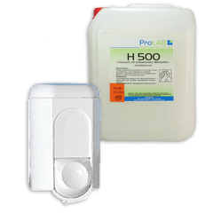 Kleiner Seifenspender für flüssige Handwaschseife, für 350ml Inhalt, weiß