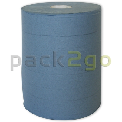 Putzrollen Profi blau 380m, Putztuchrolle 2-lagig 37x38cm