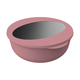 Mehrweg Schüssel "ToGo" + Deckel, rund aus PP, rot - Ø23,2x9,2cm, 2200ml