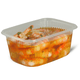 Feinkostbecher, Verpackungsbecher, PP, transparent, eckig - 200ml