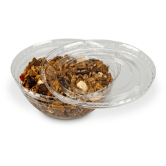Domdeckel + Zwischendeckel (Kombideckel befüllbar) für Clear Cups - 9oz/12oz (95mm)