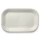 Pappschalen eckig, KU60 15x23x2cm TOPKRAFT, papierbeschichtet - Pommesschalen, Schnitzelteller