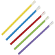 Composteerbare biologische lepelrietjes, papieren rietje, stijf - 20cm, Ø8mm, geassorteerde kleuren