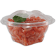 Salatschale rund - PET glasklar mit Deckel - 250ml