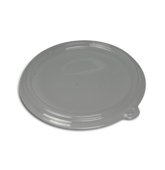 Deckel PET für Schale aus Bagasse, rund, "Be Pulp" -  15cm