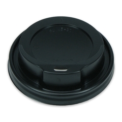 Coffee To Go Deckel 8/10oz, Deckel f. Kaffeebecher 0,2/0,25l, Plastik - schwarz