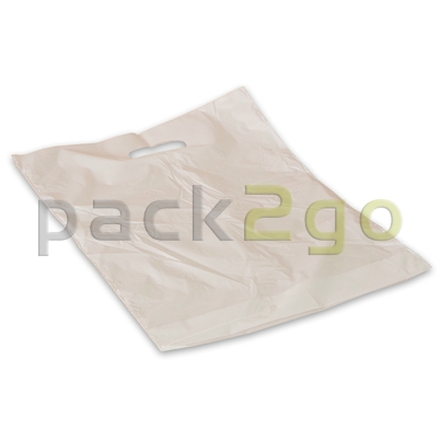 draagtassen met grijpgat DKT - 38x45+5cm, sterk (MDPE)