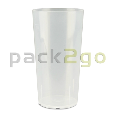 Willybecher – 430 Stück 0,2L Transparente Mehrwegbecher Aus PP, Bruchfest, Spülmaschinenfest, Made In Germany