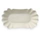 Pappschalen KU1 11x20x3cm oval unbeschichtet- Pommesschalen für Pommes Frites & Currywurst
