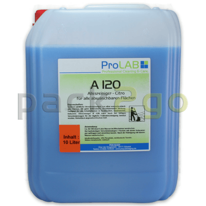 A-120 Allesreiniger met citrusgeur (ProLAB), bus van 10 liter