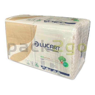 Papierservietten braun Packung