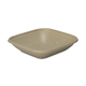 Schale aus Bagasse, quadratisch (kompostierbar), "Be Pulp" - 17x17cm, 500ml
