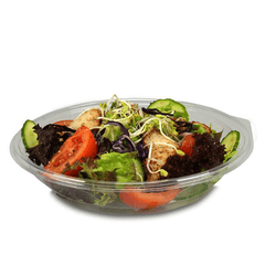 Salatschalen transparent 900ml gefüllt