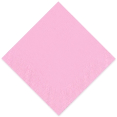 Serviette Gourmet 33x33cm rosa