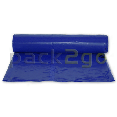 Vuilniszakken LDPE 160 l - 520 + 500 x 1100 mm - ECO T40 - blauw