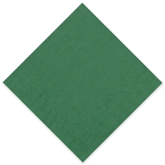 Tissue-servetten GOURMET, 40x40 1/4 vouw, 3-laags - celstofservetten - donkergroen