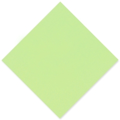 Tissue-Servietten GOURMET, 40x40 1/4 Falz, 3-lagig - limone - Zellstoffservietten farbige (hellgrün)