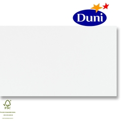 Duni Evolin-Mitteldecken 84x84cm - Weiß (Airlaid-Tischdecke, textiler Charakter) # 185170
