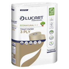 3-lagiges braunes Toilettenpapier