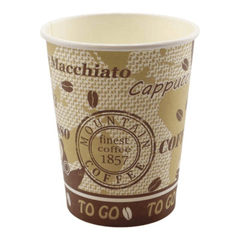 Kaffeebecher "Mountain Coffee" 300ml Ø85mm Motiv
