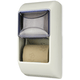 Doppelrollenspender "Racon classics twins" für Toilettenpapier 250Blatt, weiß - Sonderposten