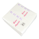 Tissue servetten, 40x40cm 1/8 vouw, 2-laags, cellulose servetten "Ik leer Chinees"