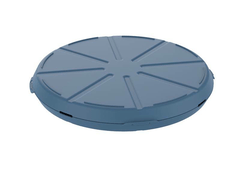 Mehrweg Pizzabox blau geschlossen