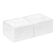 Tissue-Servietten Point to Point, 33x33cm 1/4 Falz, 2-lagig - weiß - Soft Premium