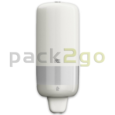 TORK-zeepdispenser S1 Elevation voor 1000ml zonder elleboogbediening, wit