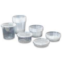 Feinkostbecher, Verpackungsbecher, PP, rund Ø 101mm - 125ml